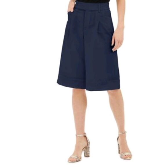 INC International Concepts Wide Leg Cropper Pants - Picture 1 of 5